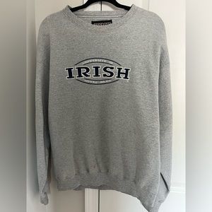 Vintage 90s Y2K Jansport University of Norte Dame Sweatshirt Pullover Men’s L